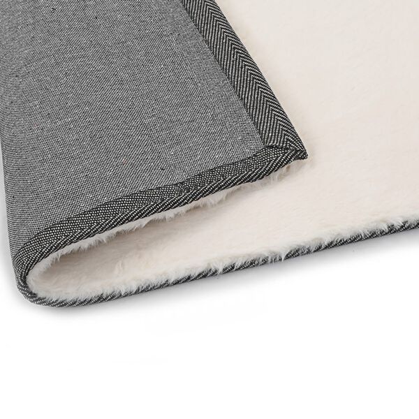 vidaXL Tepih od umjetnog zečjeg krzna 80 x 150 cm krem