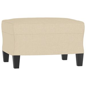 vidaXL Tabure krem 60 x 50 x 41 cm od tkanine