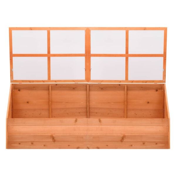 vidaXL Staklenik od drva 180 x 57 x 62 cm