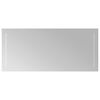 vidaXL LED kupaonsko ogledalo *Transparent*an 90 x 40 cm Pravokutni