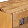 vidaXL Noćni ormar Prirodna 50 x 33 x 60 cm Čvrsto drvo manga