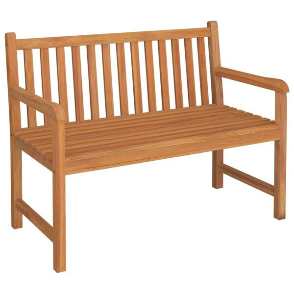 vidaXL 4-dijelni vrtni blagovaonski set od masivne tikovine