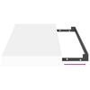 vidaXL Plutajuća zidna polica bijela 50 x 23 x 3,8 cm MDF