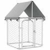 vidaXL Vanjski kavez za pse s krovom 100 x 100 x 150 cm