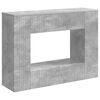 vidaXL Konzolna stolica Betonsko Siva 101 x 29 x 74 cm