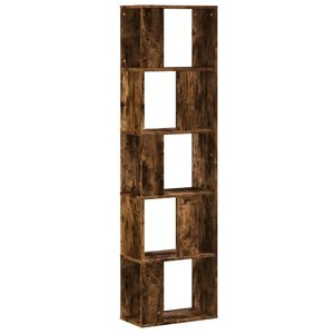 vidaXL Regal za knjige s 5 razina boja hrasta 45x23,5x162,5 cm drveni