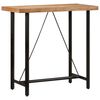 vidaXL Barski stol 110 x 55 x 107 cm masivno drvo bagrema i željezo