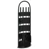 vidaXL Set alata za kamin od 5 dijelova 23x15x66 cm čelik