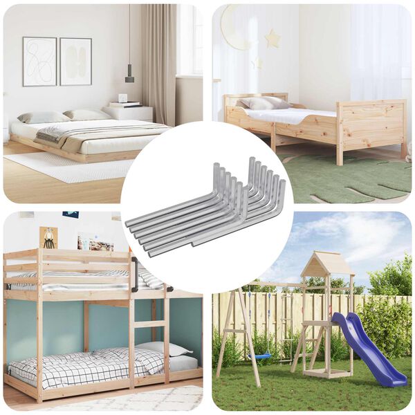 vidaXL Hex ključ 2118 pcs Srebrno 32 x 86 mm Čelik