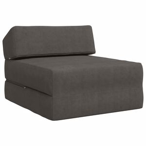 vidaXL Sofa na razvlačenje Tamnosiva 60 x 70 x 41 cm Tkanina