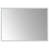 vidaXL LED kupaonsko ogledalo s ogledalom *Transparent*an 70 x 50 cm