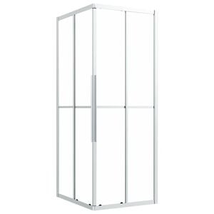 vidaXL Tu&scaron;-kabina matirana ESG 90 x 70 x 180 cm
