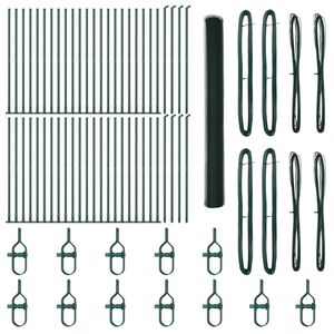 vidaXL Stup za ogradu Zelena