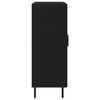 vidaXL Komoda crna 69,5 x 34 x 90 cm od konstruiranog drva