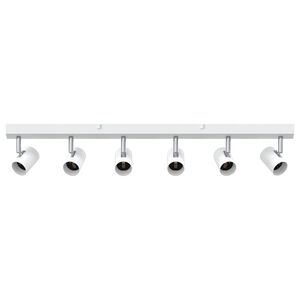 vidaXL Stropni reflektor Bijela 73 x 6,5 x 11,5 cm Metal