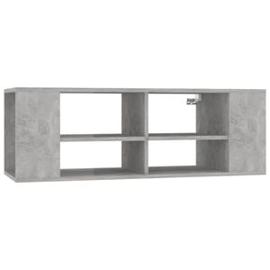 vidaXL Zidni TV ormarić boja betona 102 x 35 x 35 cm konstruirano drvo