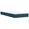vidaXL Box spring krevet s madracem plavi 100x200 cm bar&scaron;unasti