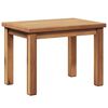 vidaXL Kava Stol Smeđa 50 x 35 x 36 cm Čvrsto teak drvo