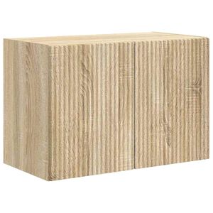 vidaXL TV zidni ormar Sonoma hrast 59,5 x 31 x 40 cm Konstruirano drvo