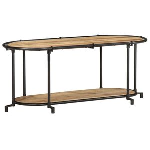 vidaXL TV ormarić 100x42x40 cm od masivnog grubog drva manga