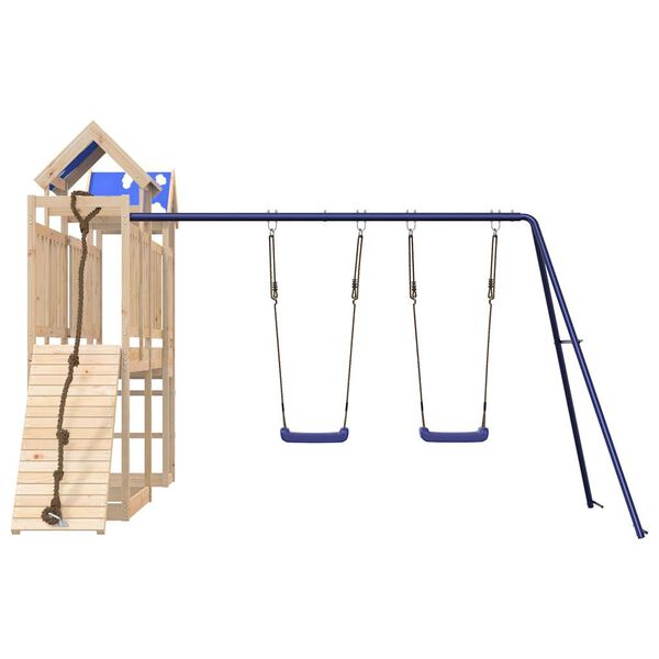 vidaXL Vanjski set za igru od masivne borovine