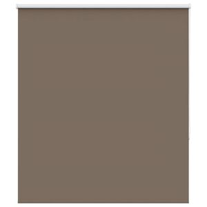 vidaXL Rolo zavjesa Blackout Coffee 120x130 cm &Scaron;irina tkanine 116,6 cm