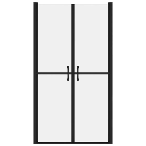vidaXL Vrata za tu&scaron;-kabinu matirana ESG (93 - 96) x 190 cm