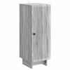vidaXL Cabinet Sivi Sonoma 33 x 34,5 x 90 cm Konstrukcijsko drvo