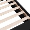 vidaXL Okvir za krevet crni 90x200 cm konstruirano drvo
