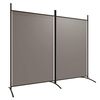 vidaXL Sobna pregrada s 2 panela antracit 175 x 180 cm od tkanine