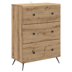 vidaXL Ormar s ladicama 66 x 34,5 x 90 cm Konstruirano drvo