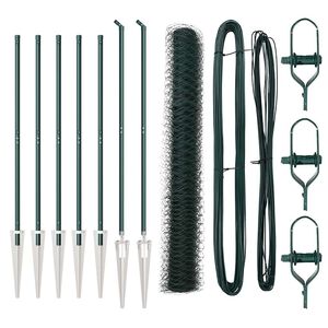 vidaXL Stup za ogradu Zelena