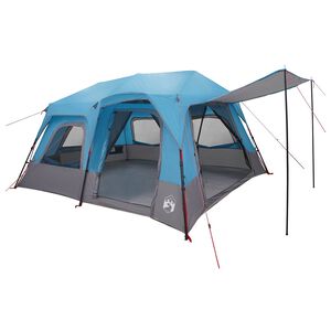 vidaXL Instant &scaron;ator 8-osobni Plava 185T Poliester s PU premazom