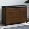 vidaXL Klupa za cipele s preklopnom ladicom boja hrasta 82x32x56 cm