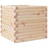 vidaXL Vrtna sadilica 50x50x46 cm od masivne borovine