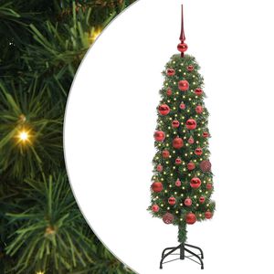 vidaXL Umjetno božićno drvce Zelena 150 cm PVC i čelik i plastika