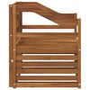 vidaXL Set vanjskih sofa Prirodna 67 x 63 x 73 cm Čvrsto drvo akacije