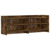 vidaXL TV ormar 135 x 33 x 47 cm Dimljeni hrast Konstruirano drvo