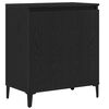 vidaXL Kreveta Crni hrast 60 x 35 x 70 cm Konstruirano drvo