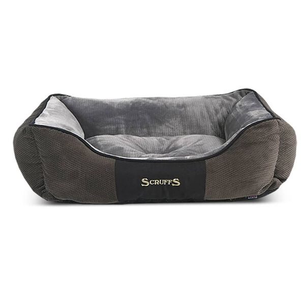 Scruffs & Tramps krevet za ljubimce Chester vel. L 75 x 60 cm sivi