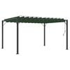 vidaXL Gazebo s krovom s roletnom 3 x 4 x 2,14 m Zelena