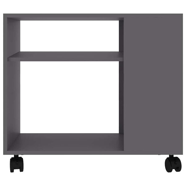 vidaXL Bočni stolić sivi 70 x 35 x 55 cm od konstruiranog drva