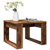 vidaXL Bočni stolić boja starog drva 50 x 50 x 35 cm konstruirano drvo