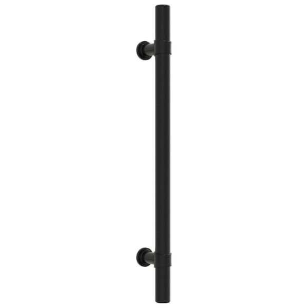 vidaXL Ručke za ormarić 20 kom crne 160 mm od nehrđajućeg čelika