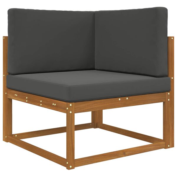 vidaXL Jastuk za vanjsku sofU 3 pcs Antracit Poliester