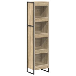 vidaXL Ormarić za knjige 40 x 30 x 155 cm Konstruirano drvo Sonoma