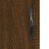 vidaXL Zidni ormarići 2 kom boja smeđeg hrasta od konstruiranog drva