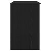 vidaXL Radni stol crni hrast 86x49x76 cm konstruirano drvo