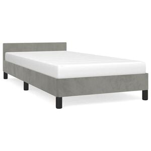 vidaXL Okvir za krevet bez madraca svjetlosivi 80x200 cm bar&scaron;unasti