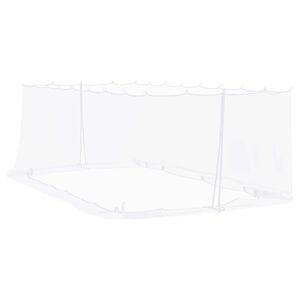 vidaXL Mreža protiv komaraca za gazebo 220 mesh Bijela 6 x 3 x 2 m